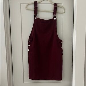 Cupshe Burgundy Midi Dress